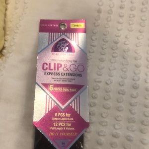 Clip & Go Express Extensions. Hair Couture